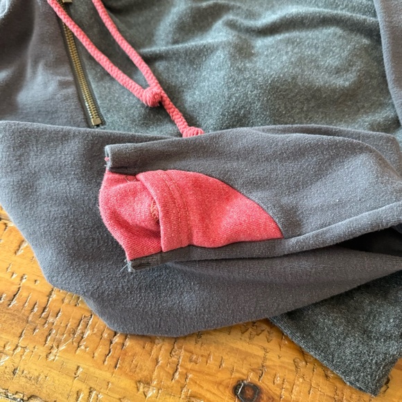 Ampersand Avenue Double Hoodie Sweatshirt XS - Picture 5 of 6